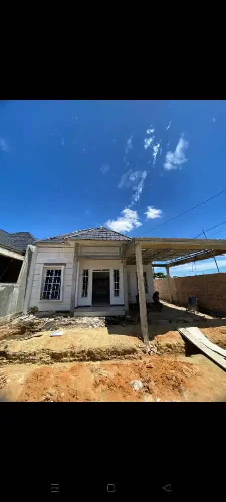 Cluster rumah mewah type 100 Jalan Lobak Delima panam