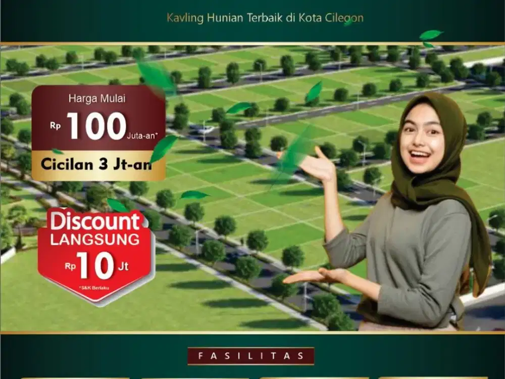 TANAH KAVLING HUNIAN TERBAIK DI KOTA CILEGON