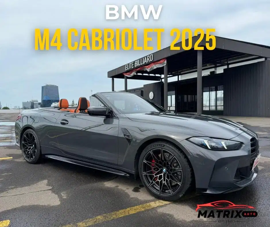 BMW M4 CABRIOLET 2024! KONDISI SUPER! M4 CABRIOLET M4 2024 M4 2025