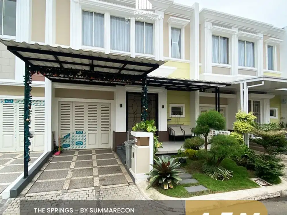 Rumah Cantik Siap Huni Semi Furnished di Gading Serpong