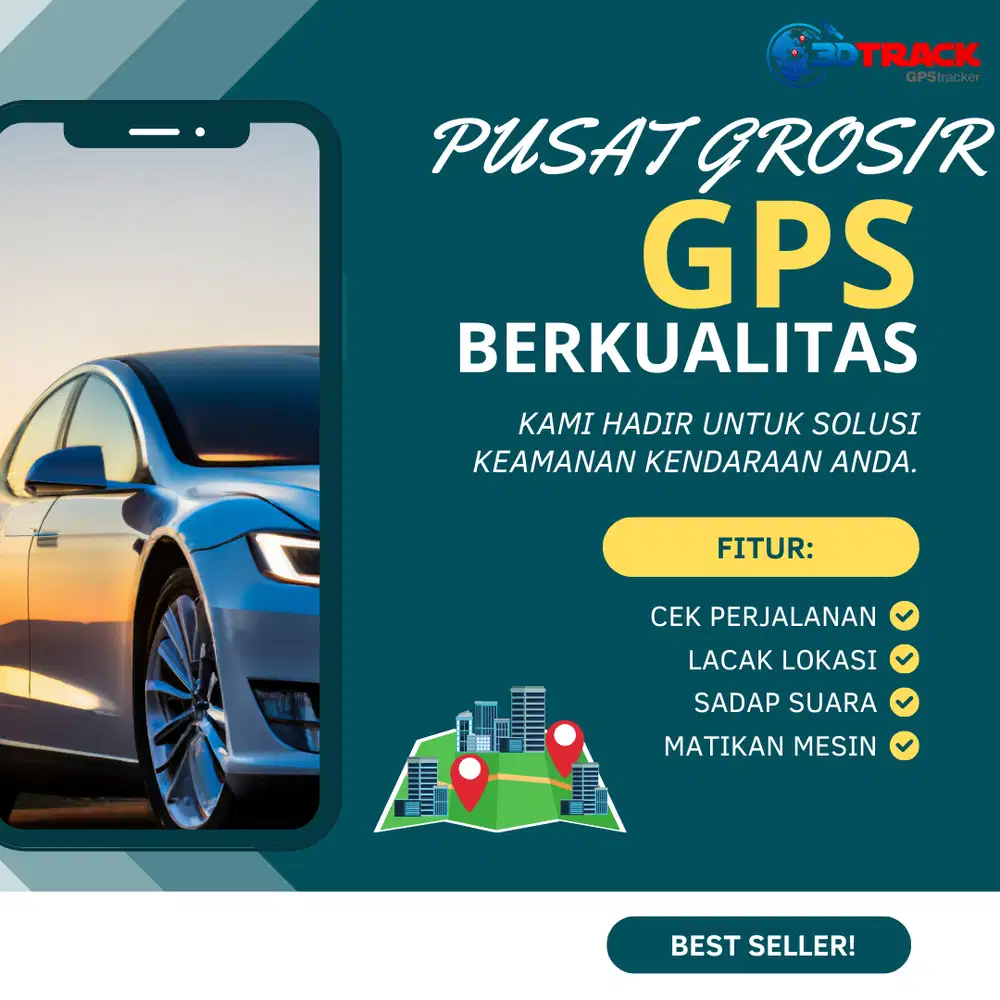 GPS TRACKER KENDARAAN BERMOTOR MURAH BERGARANSI 3DTRACK