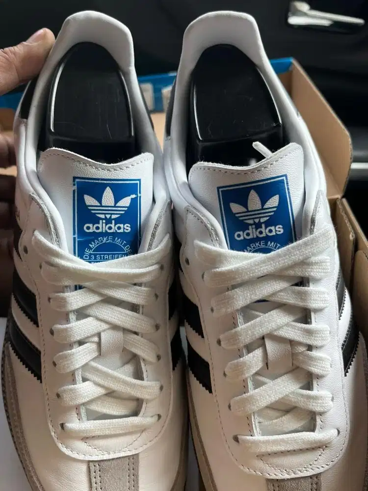 Sepatu Adidas Samba OG White Size 42
