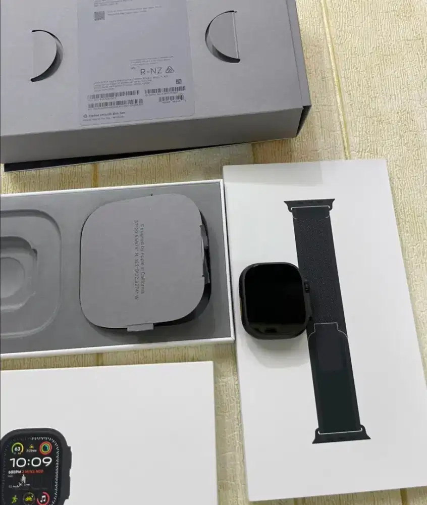 Apple Watch ULTRA 2 BLACK SPACE BH 100 Fullset Like New