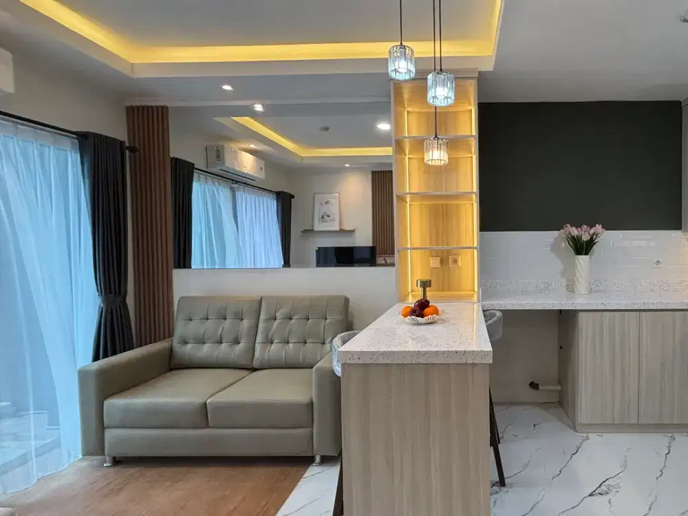 Disewakan 2 Kamar Furnish BARU Apartemen City Home MOI