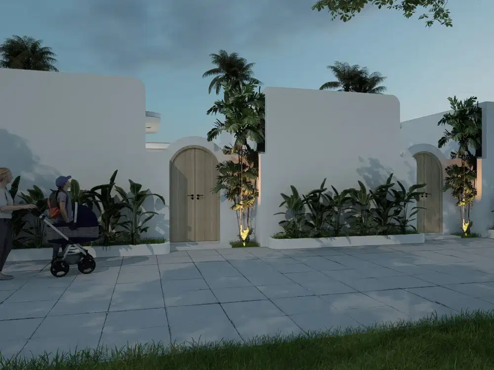 Villa dengan fasilitas wedding outdoor type studio (30m2)