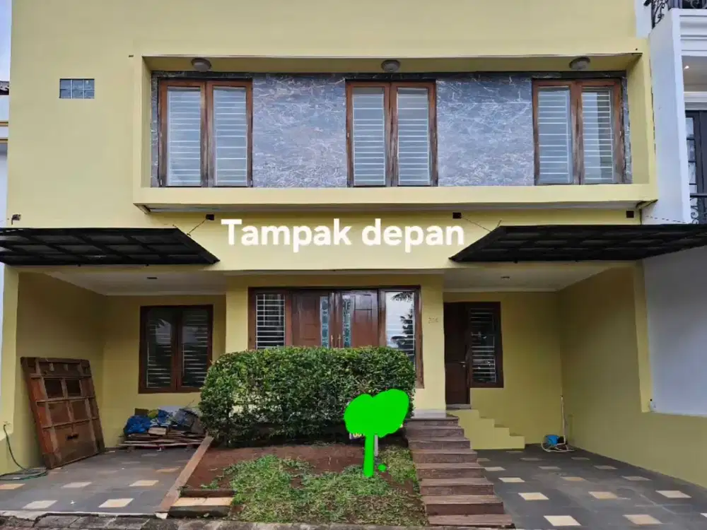 Dijual Rumah SHM Bagus Luas 250 m di puri Sriwedari Cibubur