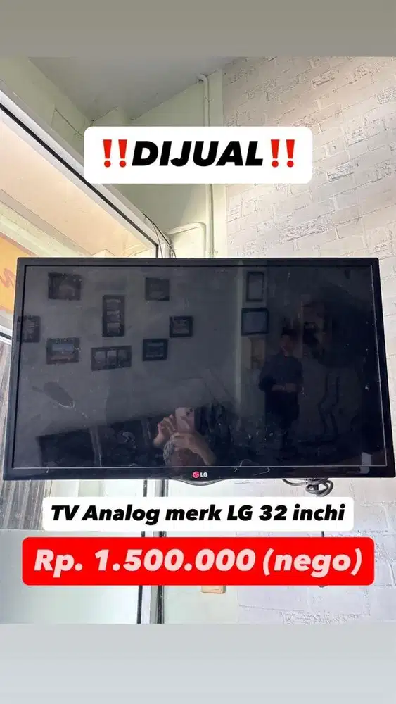 TV analog merk LG (32 inch)