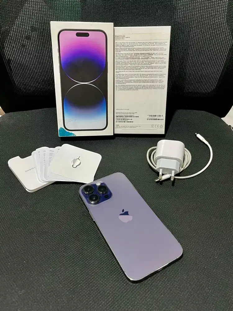 iphone 14 promax 256gb fullshet ori