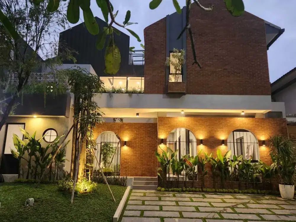 Rumah Brand New Cluster The Green BSD ada Attic & Rooftop Balkon