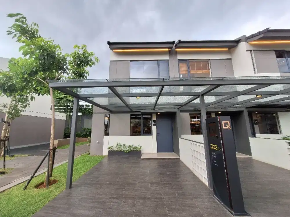 di Jual Rumah Baru aesthetic Modern 2KT 2 Lantai DP 15Juta