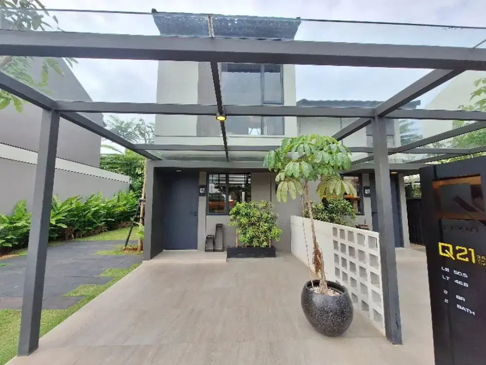 di Jual Rumah Model SkyLight Q21 2KT 2Lantai DP 15Juta