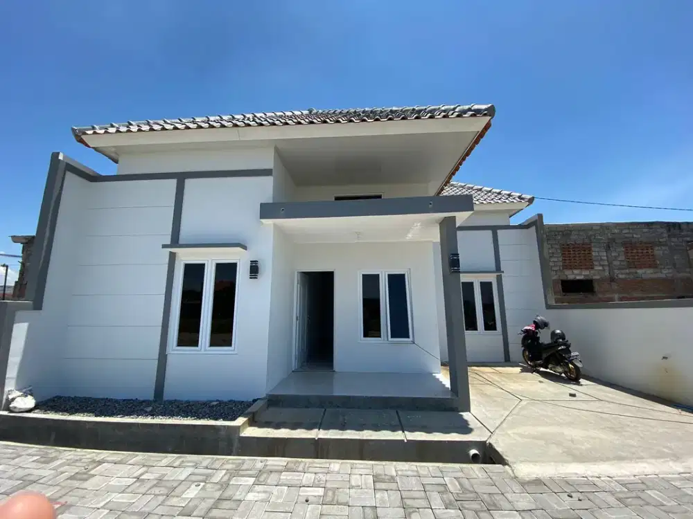 dijual rumah dengan model minimalis