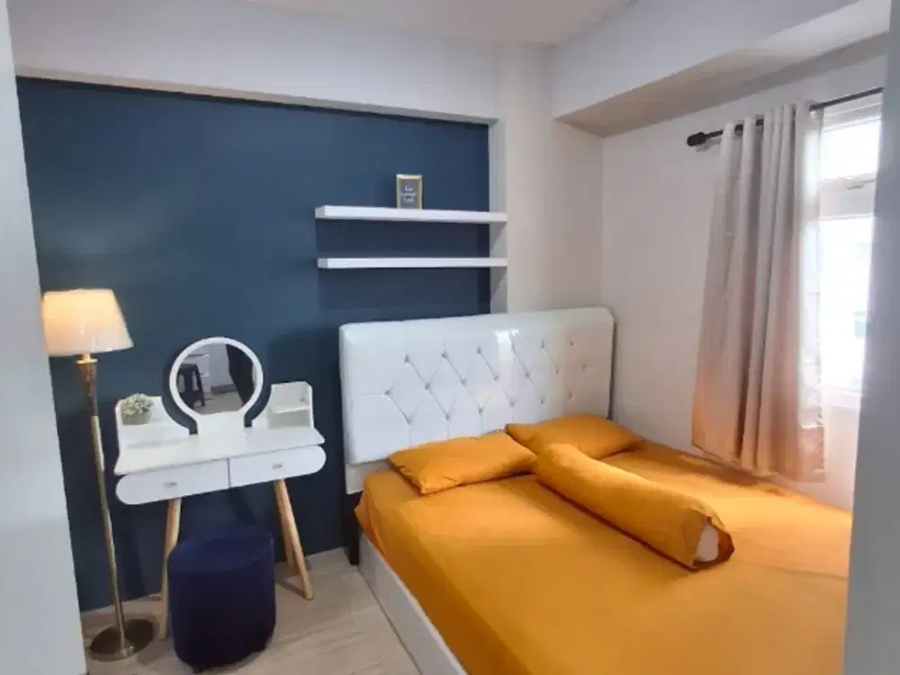 jual apartemen green pramuka type 2br full furnish depan mall