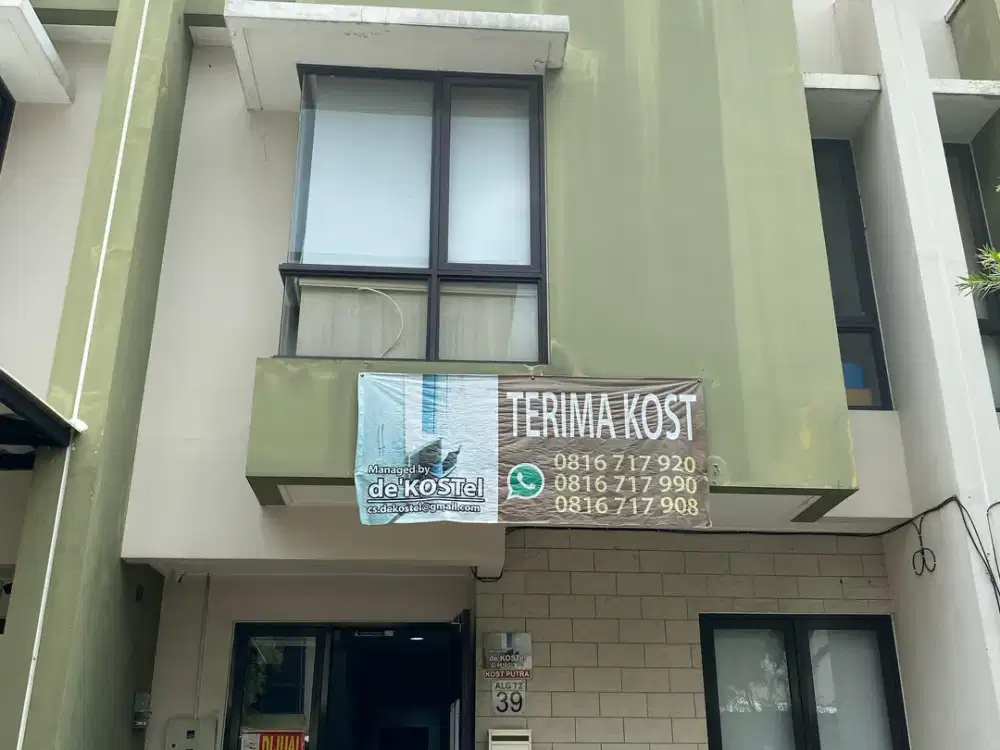 Rumah kos murah full furnish Alloggio, Gading Serpong