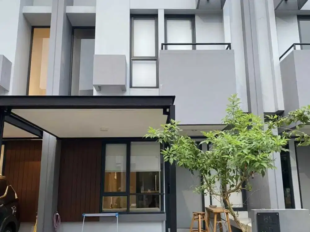 Sewa rumah cantik 2 kamar Cluster Invensihaus Tabebuya, BSD City