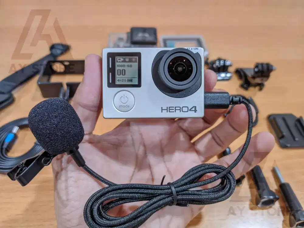 GoPro Hero 4 silver paket motovlog