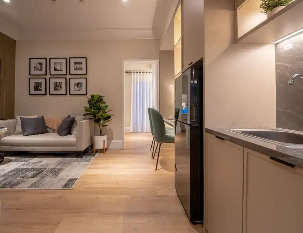 Apartement full furnish tanpa bi checking cuma modal 20jt all in