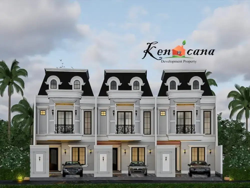 Rumah baru Mewah Rooftop di dalam komplek di Ciganjur Jagakarsa Jaksel