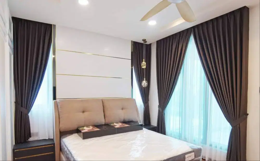 Jual Tirai Gorden Jendela Gordyn Mewah Hordeng Terbaru Murah