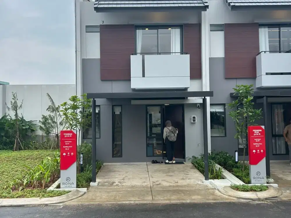 Rumah baru cantik lokasi strategis Rona Homes, Summarecon Tangerang
