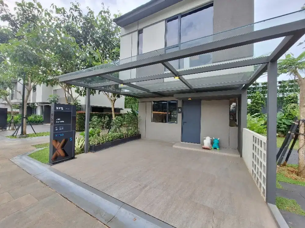 di Jual Rumah 3KT 2Lantai Tipe X3 Hoek PARK SERPONG Pusat Kota Mandiri