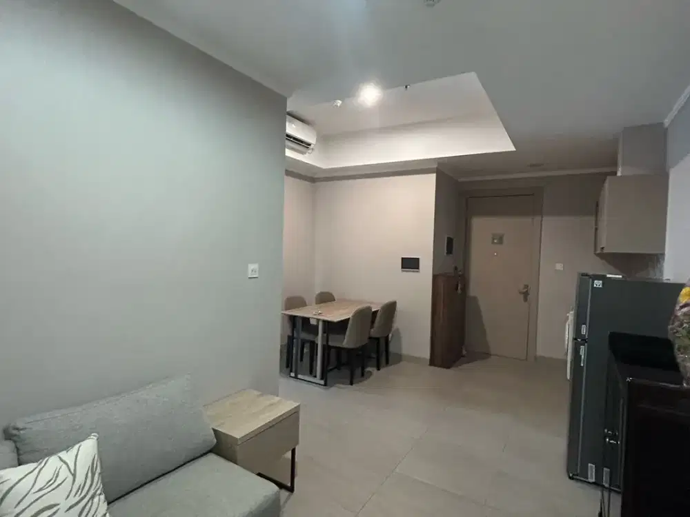 Apartement menara jakarta 2 kamar tidur fully furniahed