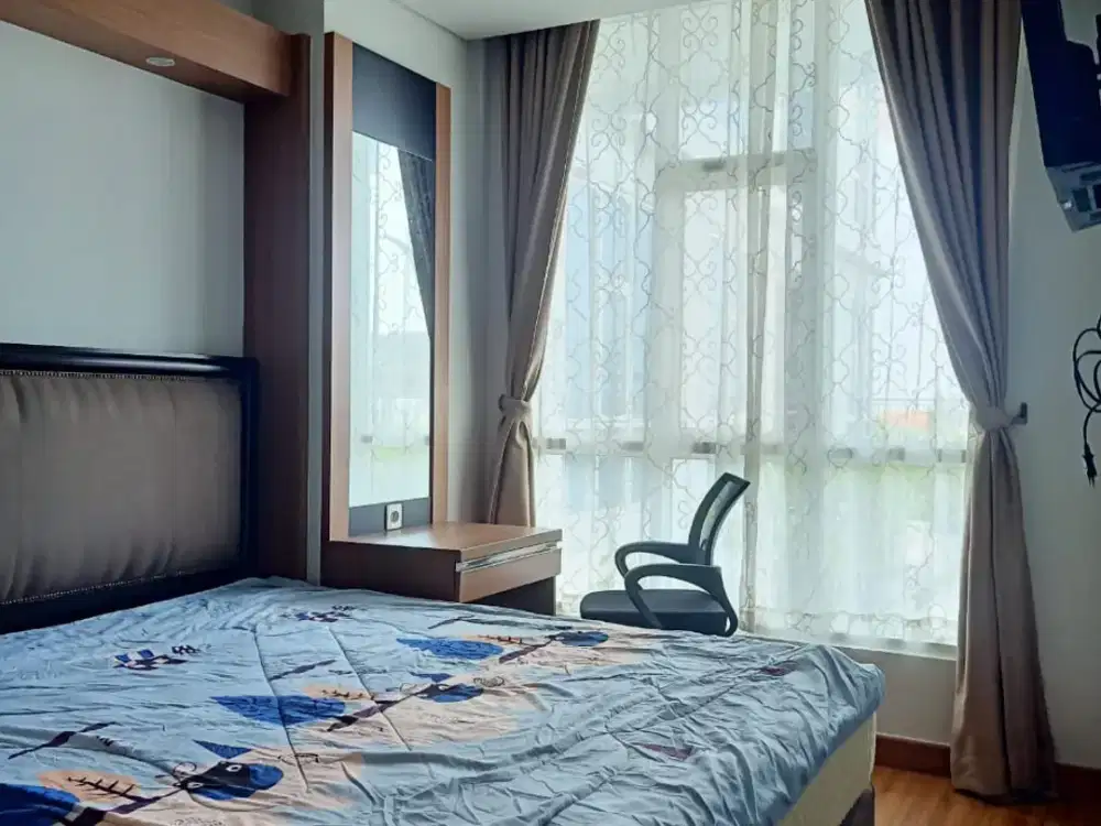 Apartemen Roseville Jual Murah Type 2BR 60Sqm Fully Furnish - Fasilitas Lengkap