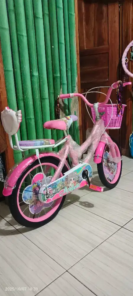Sepeda baru  ukuran 16 harga pas