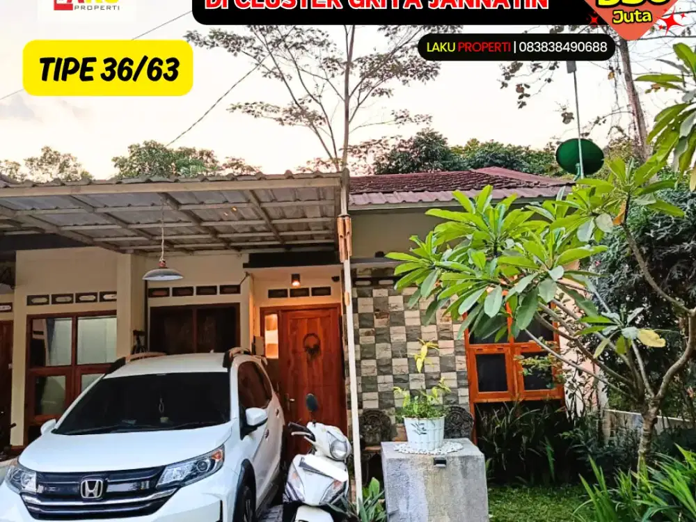 350JT Saja! Rumah Ready Huni Ungaran Dekat Tol di Perum Griya Janatin