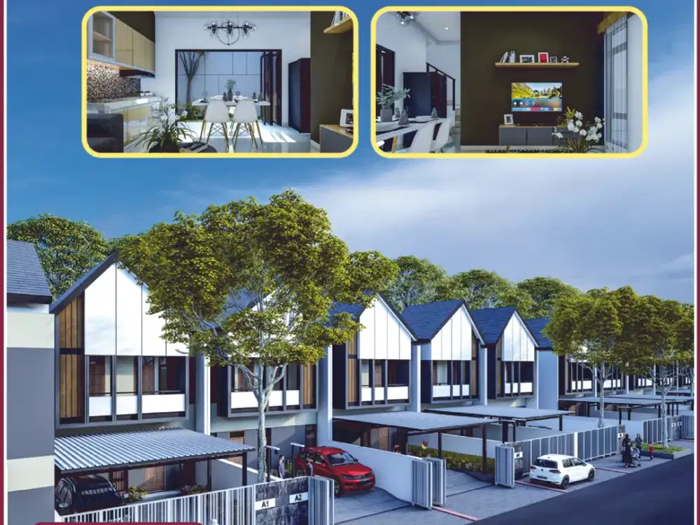 Rumah Dekat Jl godean Mezzanine Siap Bangun