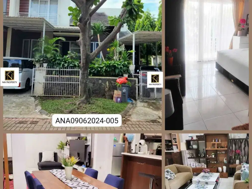 Dijual Rumah Hoek konsep Minimalis Cibubur Residence