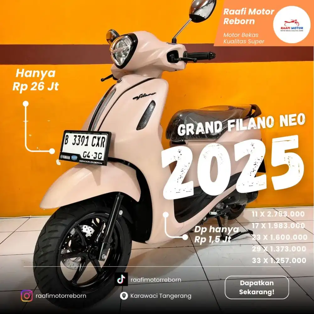 GRAND FILLANO NEO HYBRID 2025 MOKAS BERKUALITAS SUPER & BERGARANSI C/K