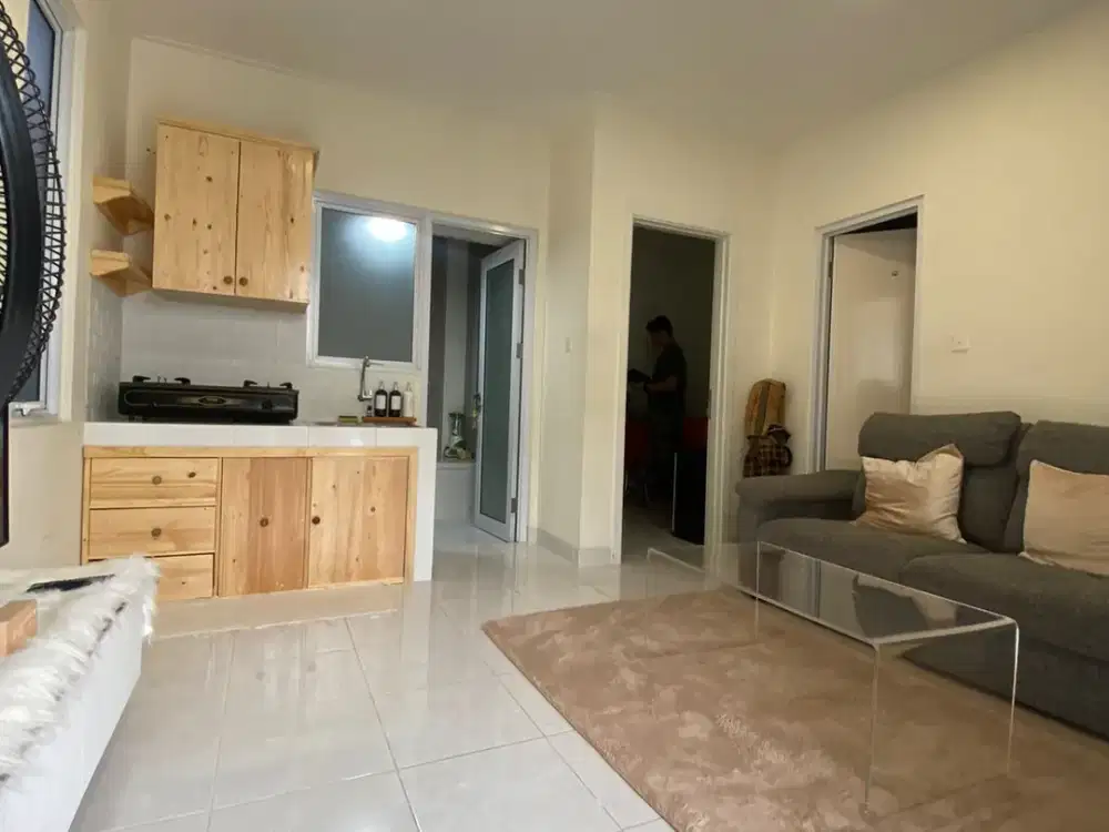 Jual rumah elite 3 kamar furnish Cluster Agnesi Gading Serpong
