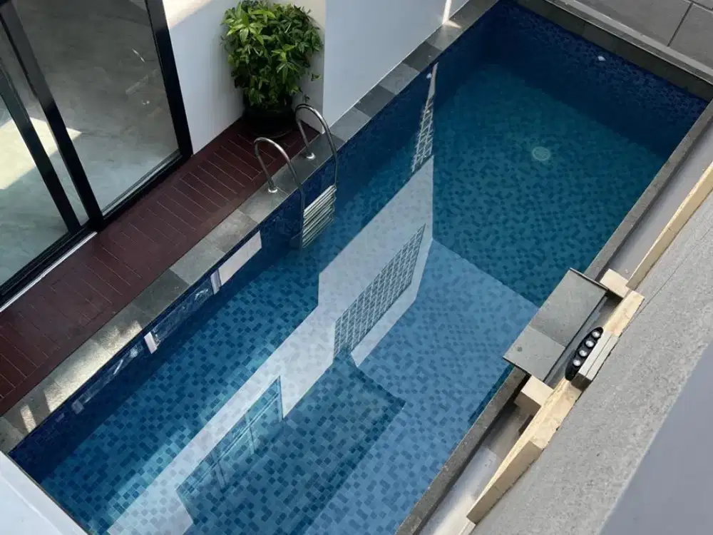 Rumah Baru Swimming pool Modern Design BSD city