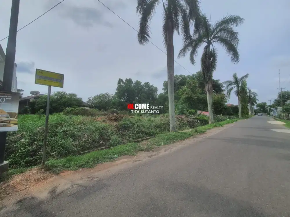 DIJUAL TANAH KAVLING LUAS 1.500 m2 LOKASI KOMPLEK POLIGON PALEMBANG