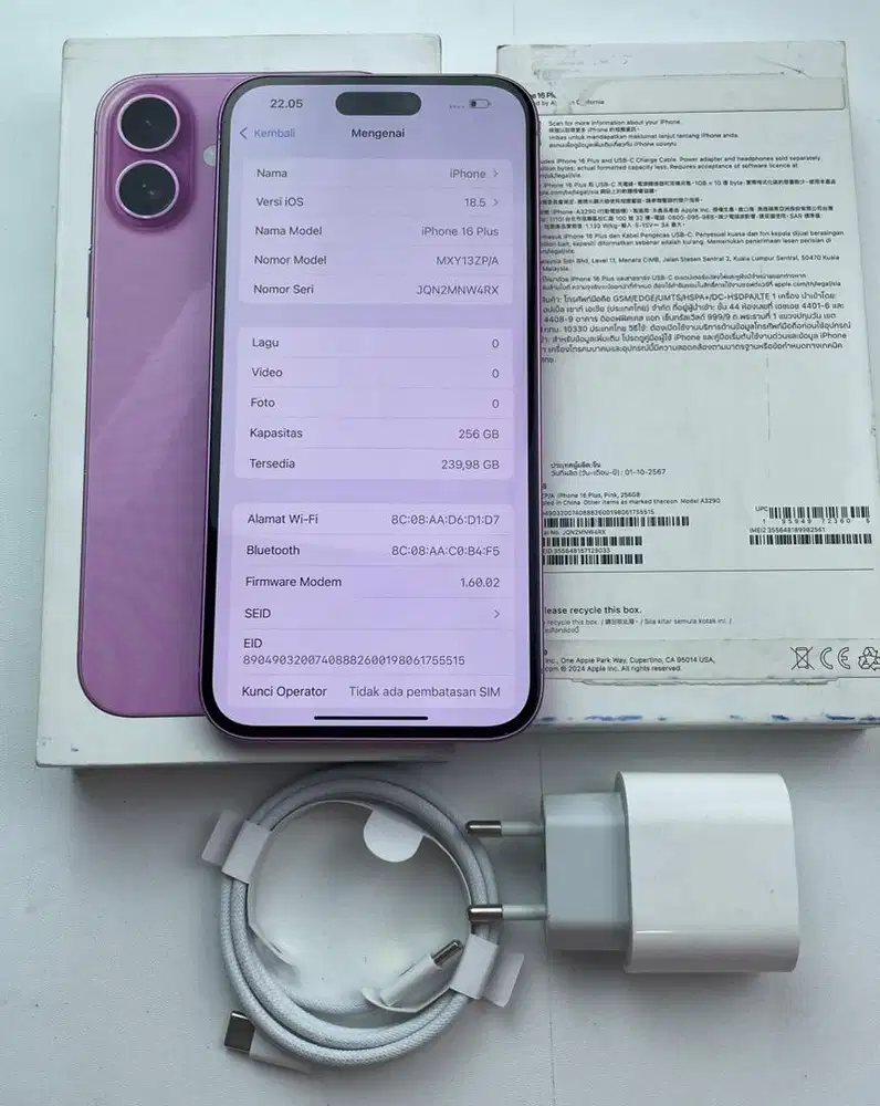 Iphone 16 Plus 256 Beacukai