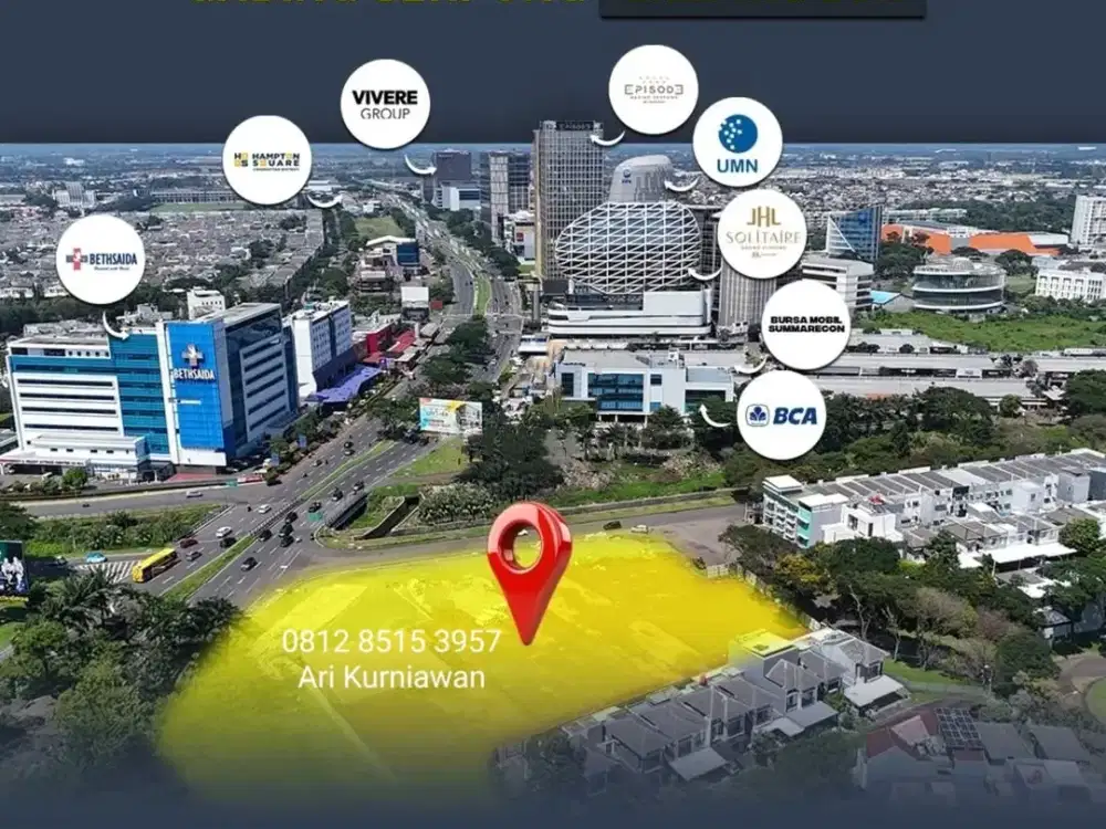 48x cicilan developer tanpa BI checking CLUSTER MAXIM gading serpong