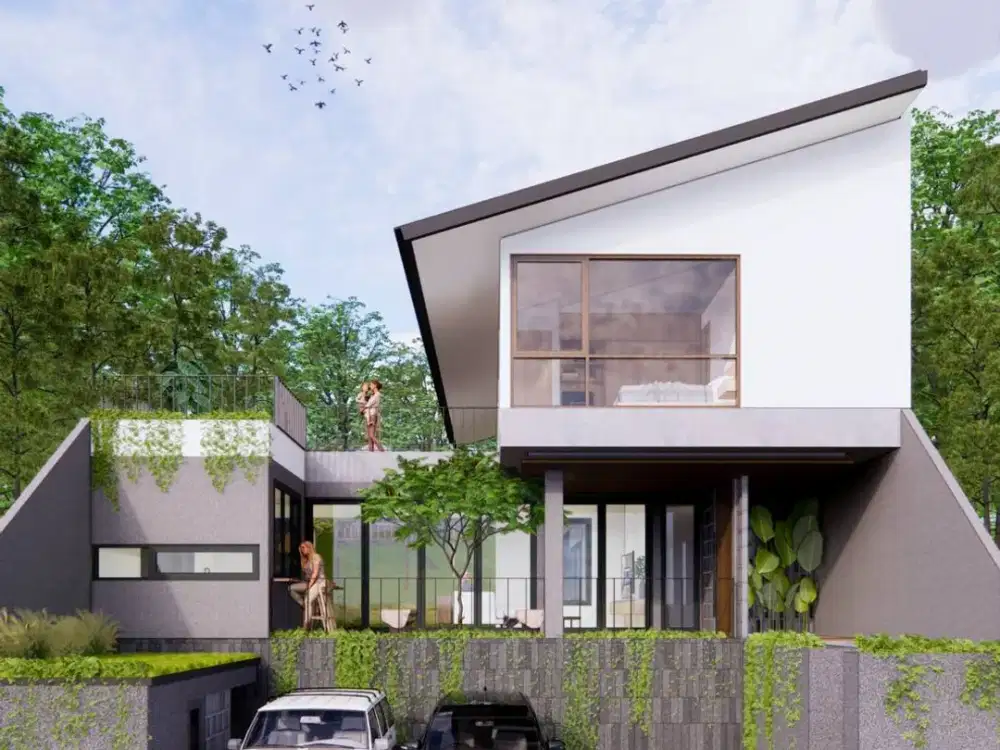 Rumah Villa FULL FURNISHED Tropical Modern di Setiabudi Bandung Utara