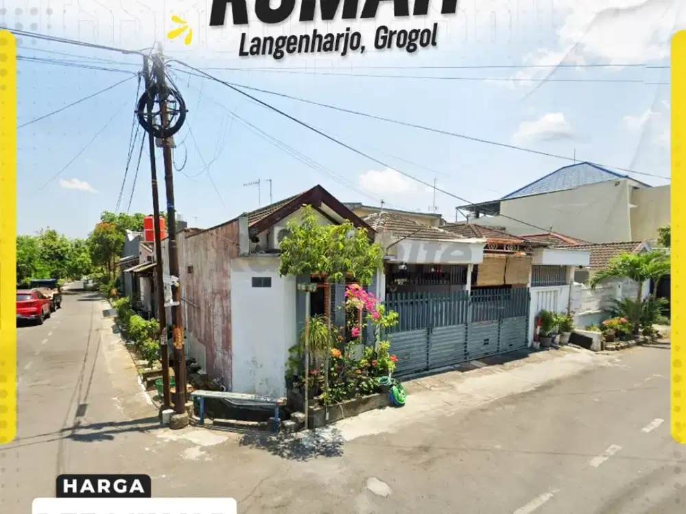 Rumah di Komplek Perumahan dekat Solo Baru Langenharjo, Grogol