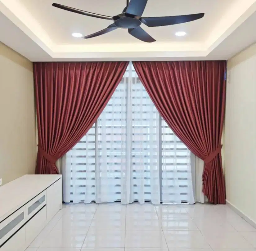 Cod Gorden Pasang Wallpaper Korden Gordeng Horden Roller Blind