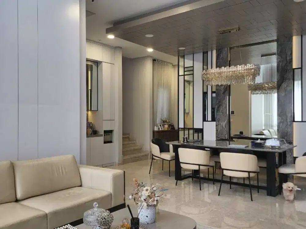 Rumah Sultan di Navapark BSD cluster Lakewood furnished interior