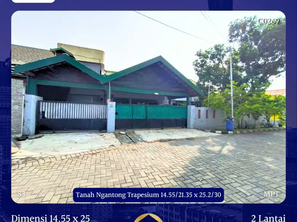 Rumah Prapen Indah Tenggilis Mejoyo dkt Jemursari Sidosermo Margorejo