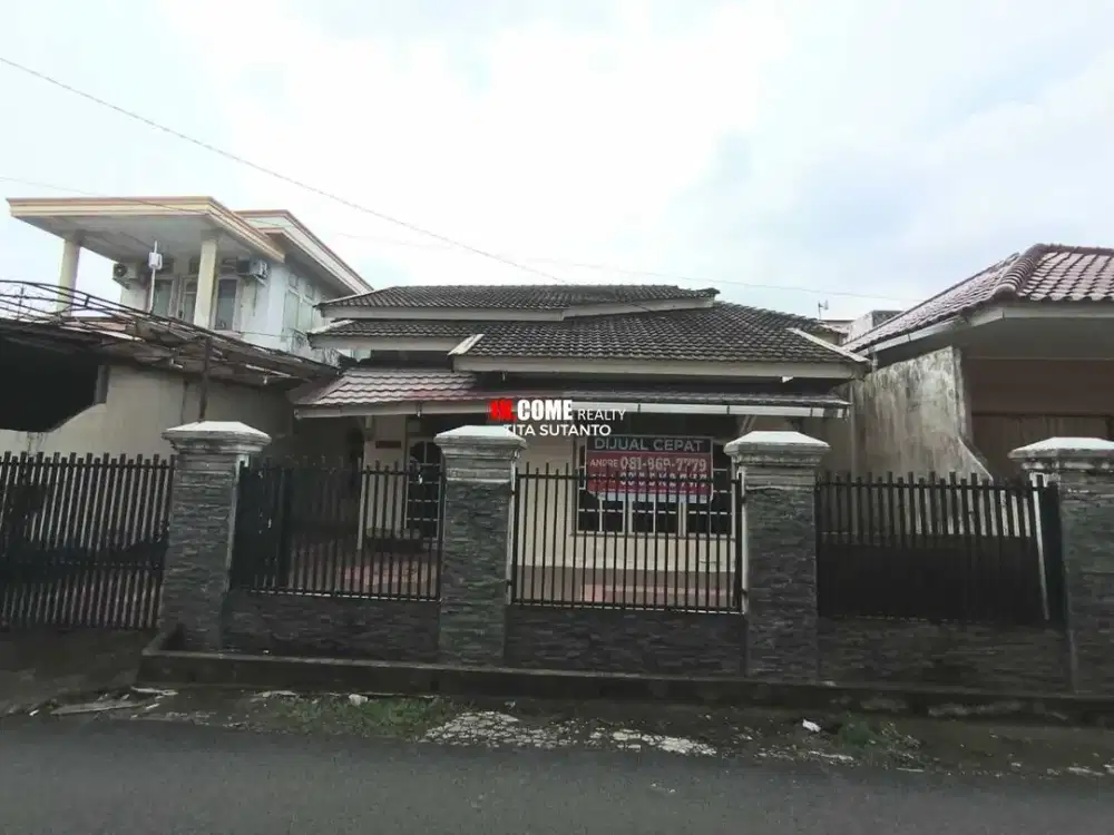 DIJUAL RUMAH DEKAT MASJID JALAN PHDM 3 KALIDONI PALEMBANG
