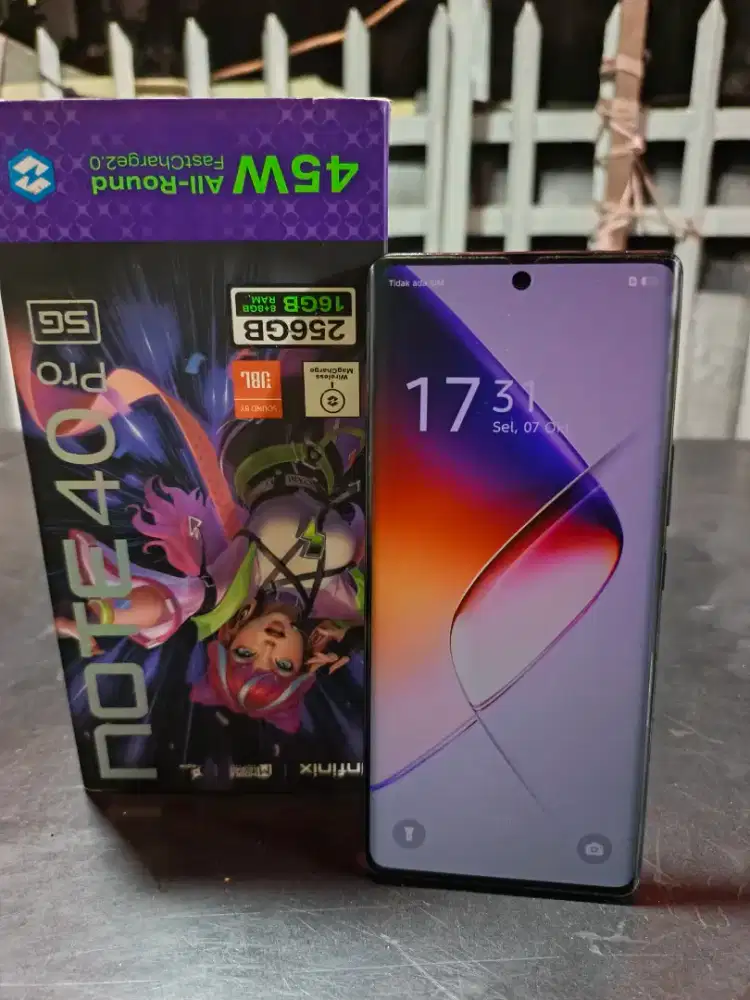 infinix note 40pro 5G NFC Ram 8/256GB