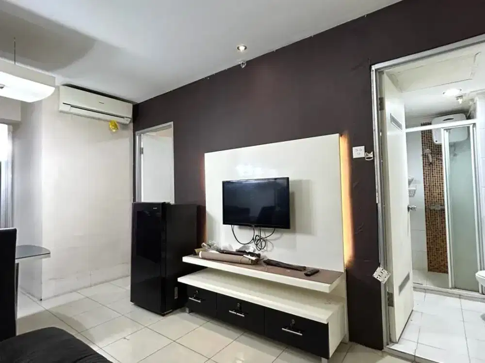 Apartemen Green Bay Pluit 2 BR Renov 1 BR Besar Furniture Duco !