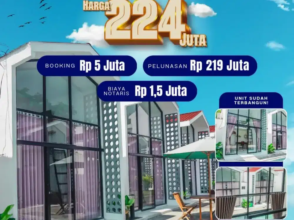 Villa Siap Pakai Huni 1 KM dari Jogja Bay Pirates Adventure Waterpark