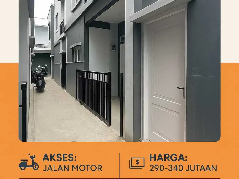 Jual Rumah 2 lantai super murah di Jagakarsa Jaksel SHM Bebas banjir