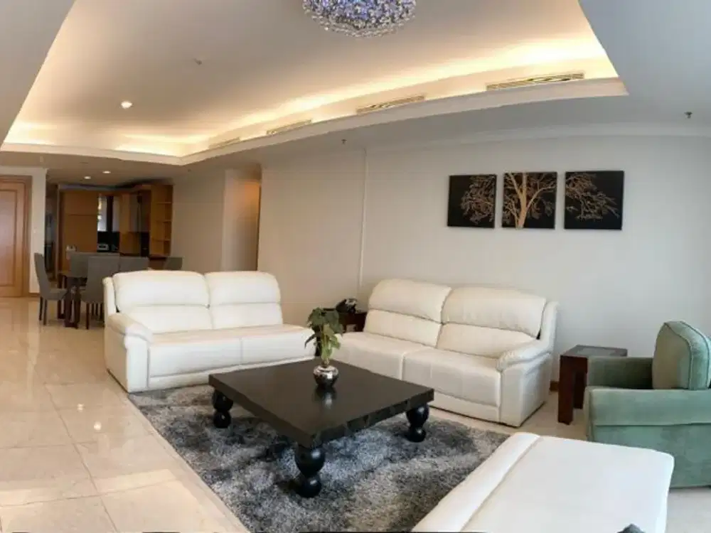 Disewakan Apartemen Kempinski Tipe 3 Kamar Tidur Furnished