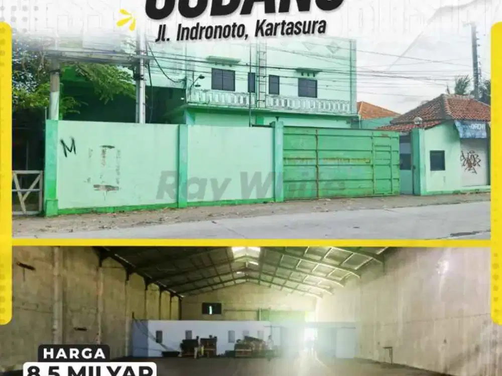 Dijual Gudang Super Strategis Dekat Tol Kartasura!