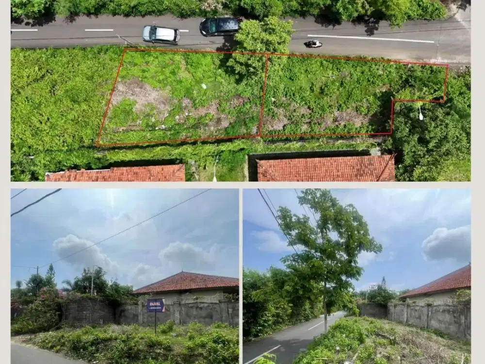 DIJUAL TANAH KOSONG 2 BIDANG DI UNGASAN, JIMBARAN